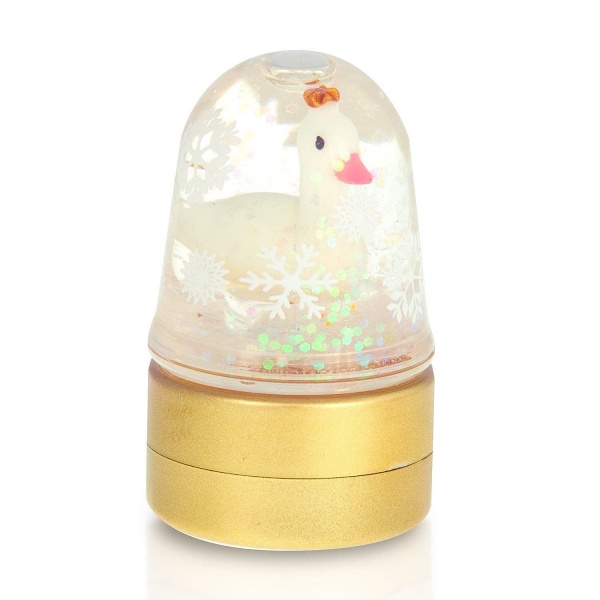 Mini Snowglobe Winter Wonderland Lip Balm 2.9g Mad Beauty