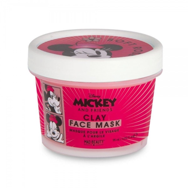 Minnie Mouse Soft Rose Scented Clay Face Mask 90ml Mad Beauty
