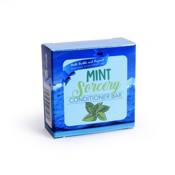 MINT SORCERY Conditioner Bars Peppermint Intense Clean Hair - Bath Bubble & Beyond 50g