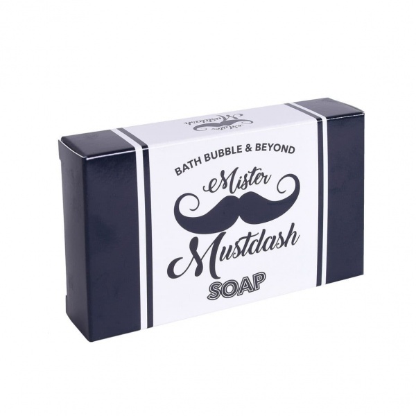 Mister Mustdash Masculine Scented Glycerin Soap Slice - Bath Bubble & Beyond 120g