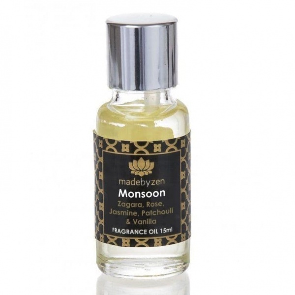 Monsoon - Signature Scented Fragrance Oil Made By Zen 15ml