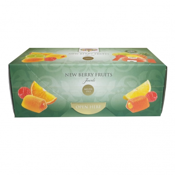 New Berry Fruits Jewels Soft Fruit Jellies Meltis 300g