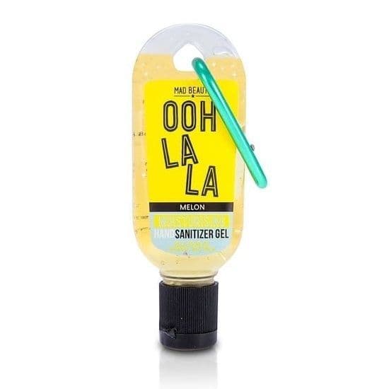 Ooh La La Melon Sayings Clip & Clean Moisturising Travel Hand Sanitizer Gel 30ml Mad Beauty