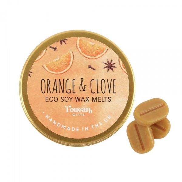Orange & Clove - Christmas Eco Soy Wax Melts Magik Beanz Busy Bee Candles