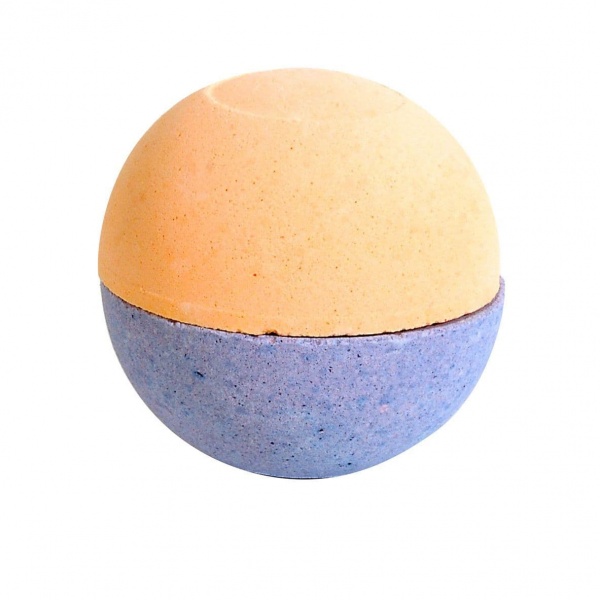 Orange & Patchouli Scented Bath Fizzers Bombs - Bath Bubble & Beyond 2 x 100g