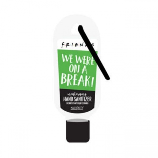 Pear We Were On A Break! Friends Clip Clean Moisturising Travel Hand Sanitizer Gel Mad Beauty 30ml