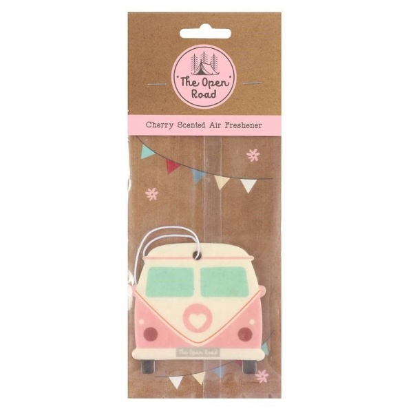 Pink Camper Van Cherry Scented Car Air Freshener Jones Home & Gift