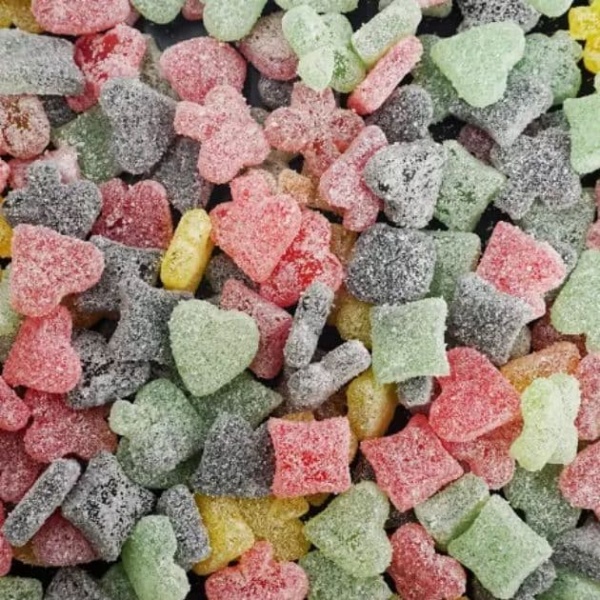 Poker Fruit Gummy No Added Sugar Free Pick & Mix Sweets De Bron 100g