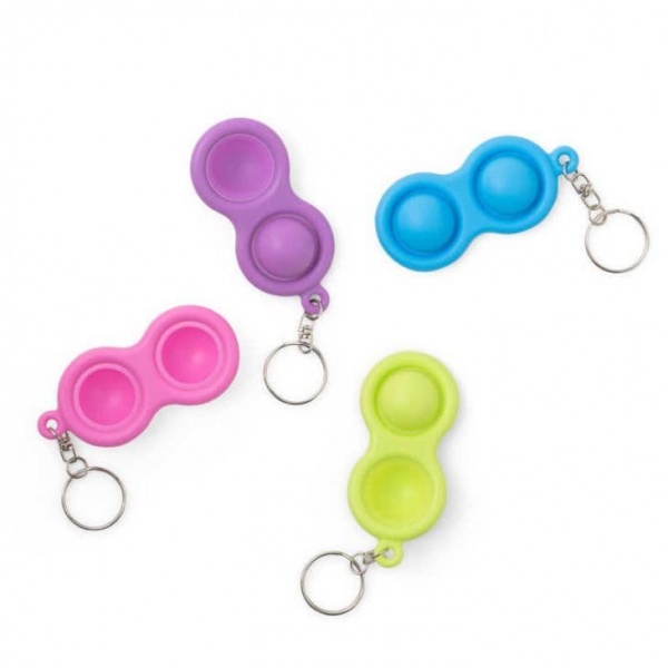 Push Poppers Keychain Fidget Toy HGL H Grossman