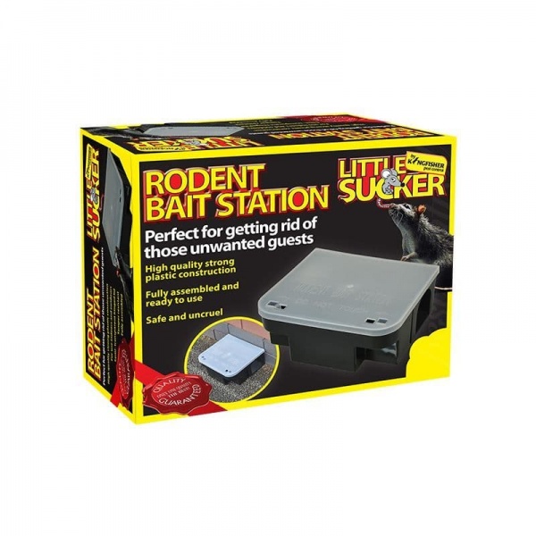 Rat Mouse Rodent Bait Station - Little Sucker Kingfisher Pest Control