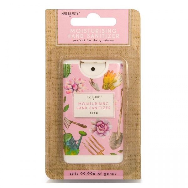 Rose Gardening Floral Moisturising Hand Sanitizer Spray 15ml Mad Beauty