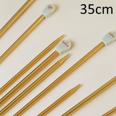 Sirdar 35cm 14'' Long Anodised Aluminium Knitting Needles