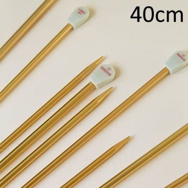 Sirdar 40cm 16'' Long Anodised Aluminium Knitting Needles