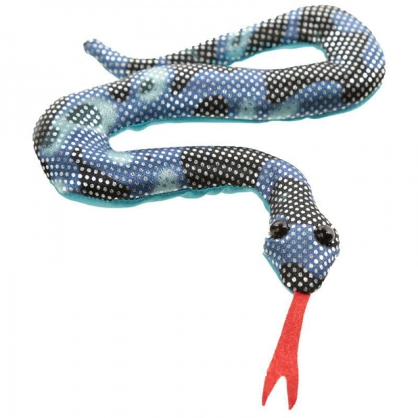 Snake Small Sand Animal Collectable Weighted Soft Toy Puckator (1 Supplied)