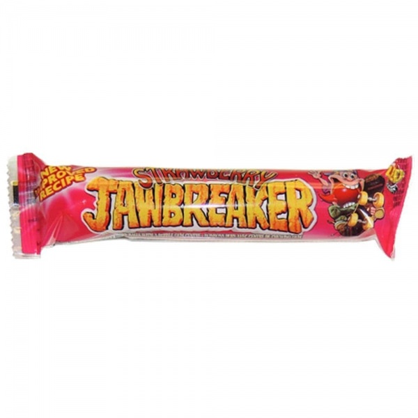 Strawberry Jawbreaker 4 Pack Zed Candy Novelty Bubblegum Sweets