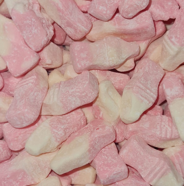 Strawberry Milkshake Bottles Retro Pick & Mix Sweets Barratt 100g