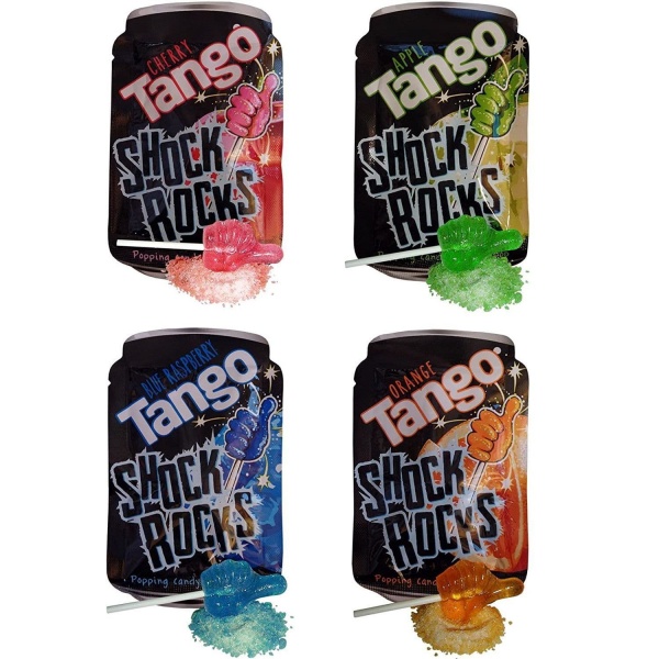 Tango Cherry Sherbet Shockers Soft Chew 72 x 11g Bars Party Sweets Kids  Treats