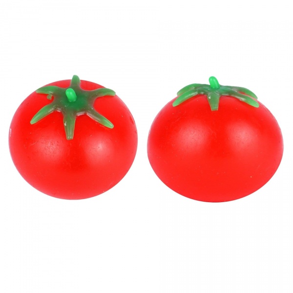 Tomato Splat Ball - Squidgy Throwing Toy Red