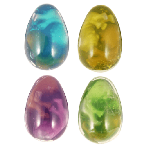 Twin Babies Alien Gel Bouncing Putty Egg - Bouncy & Stretchy Mixed Colours