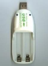 USB Rechargeable Battery Charger AA or AAA Batteries