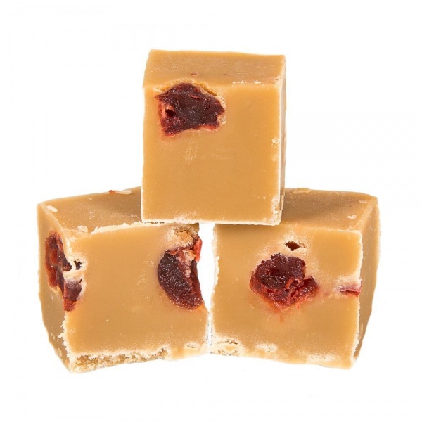 Vanilla & Cherry Flavour Luxury Hand Made Fudge Factory