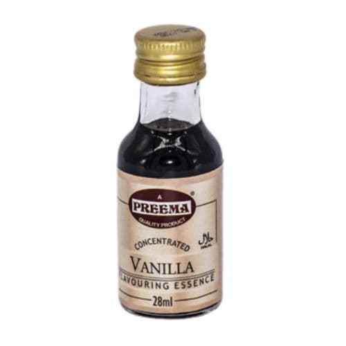 Vanilla Concentrated Flavouring Essence Preema 28ml