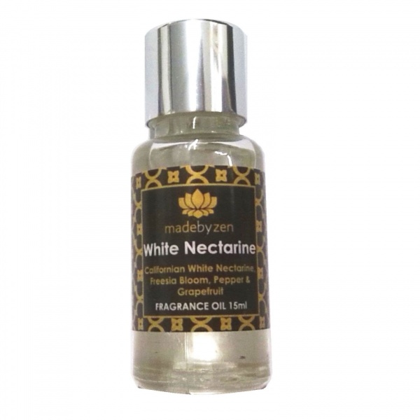 White Nectarine - Signature Scented Fragrance Oil Made By Zen 15ml
