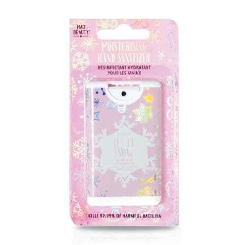 Winter Pear Let It Snow Pink Moisturising Hand Sanitizer Spray 15ml Mad Beauty