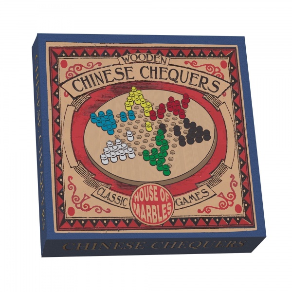 Wooden Chinese Chequers By House Of Marbles - Age 3 Plus