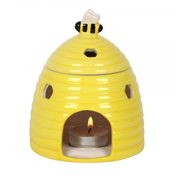 Yellow Beehive Oil Burner / Wax Melt Warmer Jones Home & Gift
